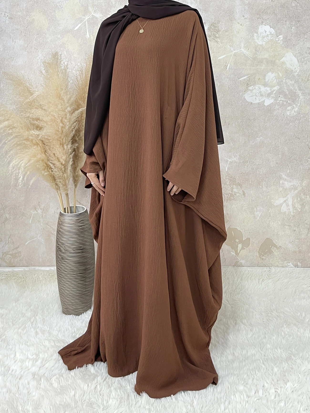 Brown Abaya Dress